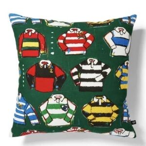 New W/ Tags Rowing Blazers X Target Rugby Shirt & Corduroy Throw Pillow NEW 2023